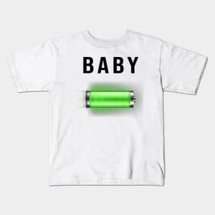 Matching Family Battery Baby Kids T-Shirt